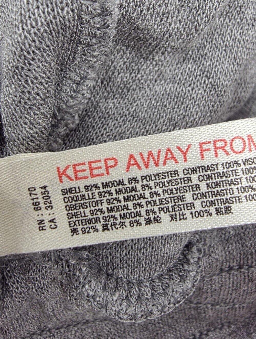 Free People Movement Windy Meadow Hoodie Heather Gray Frayed Oversized Large - Picture 15 of 15